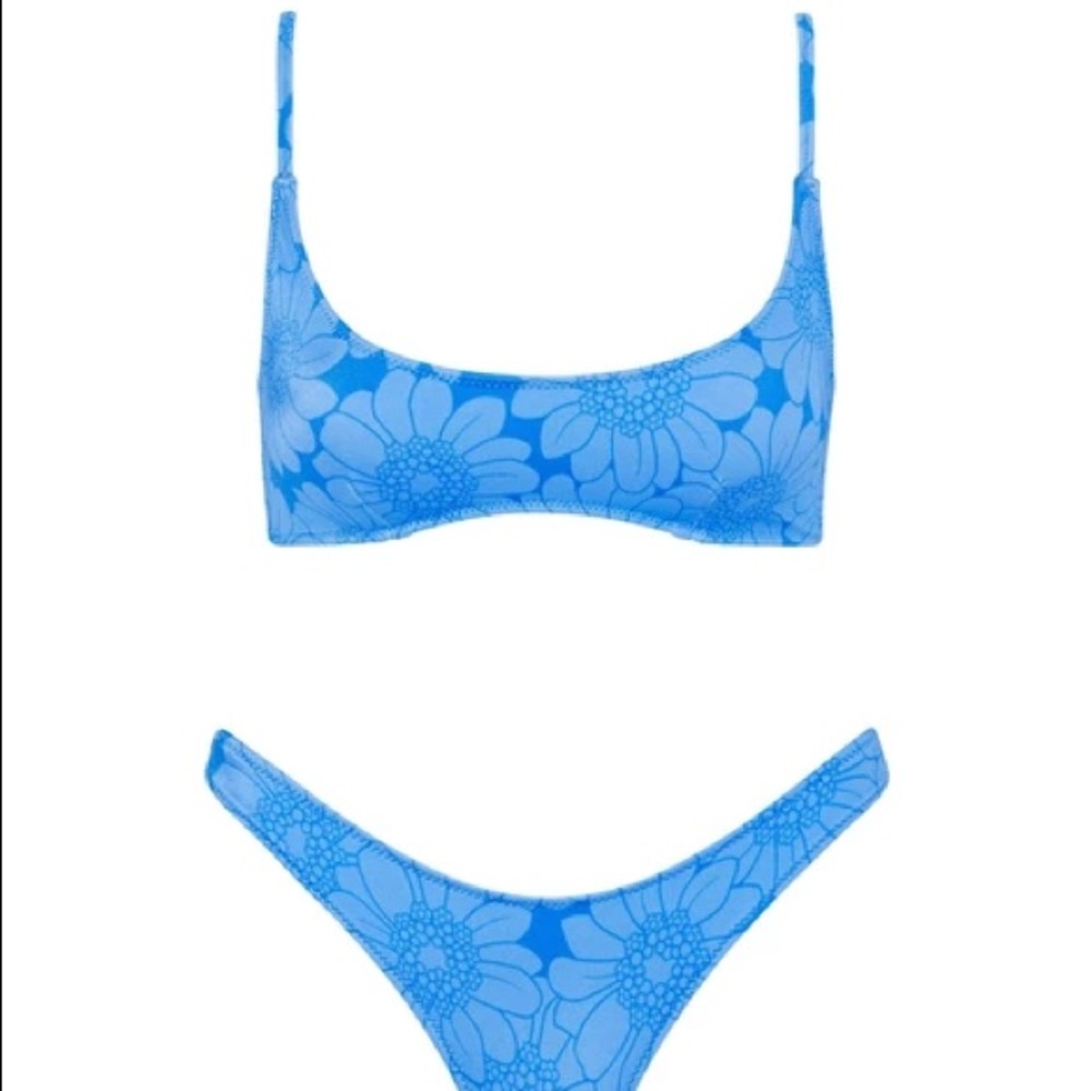 Triangl Ocean Floral Bikini Set